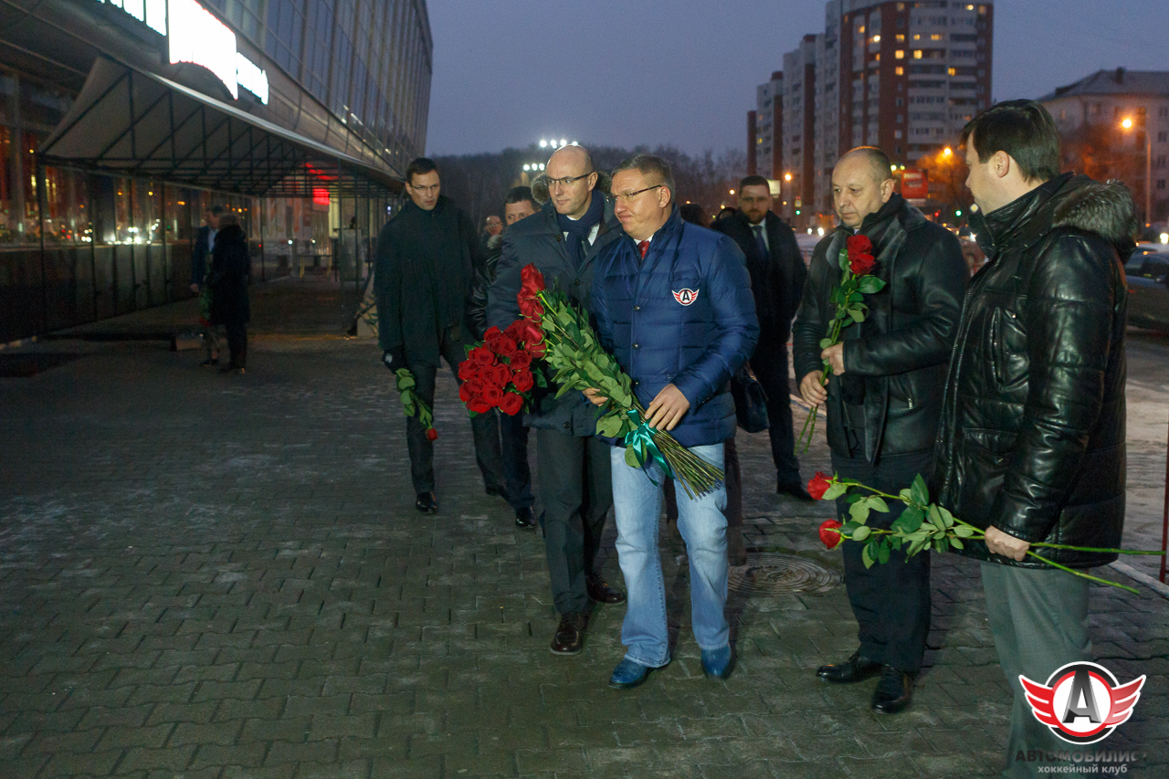 27.11.2015 Визит президента КХЛ Дмитрия Чернышенко в Екатеринбург