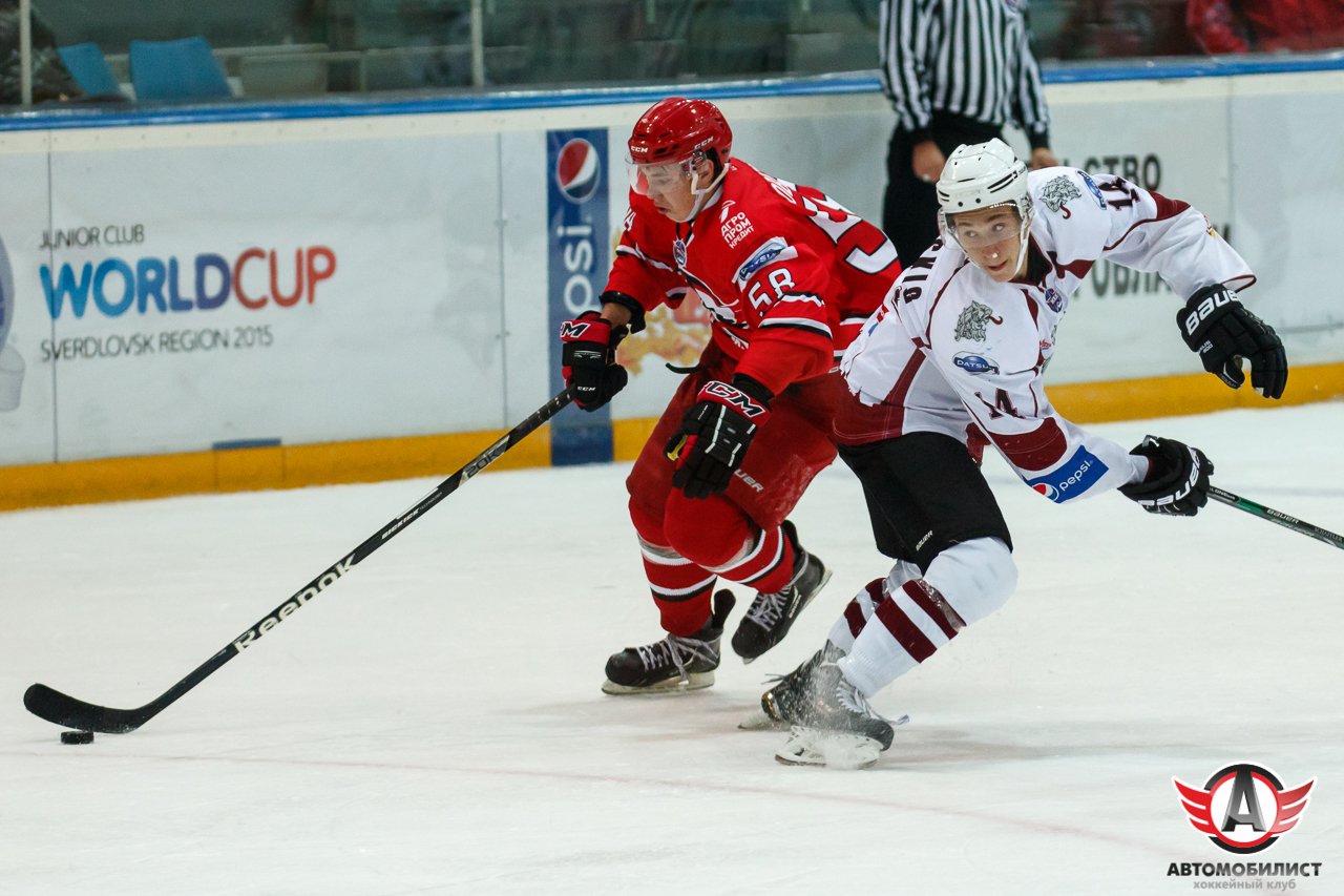 24.08.2015 Кубок мира: Авто - ХК Рига