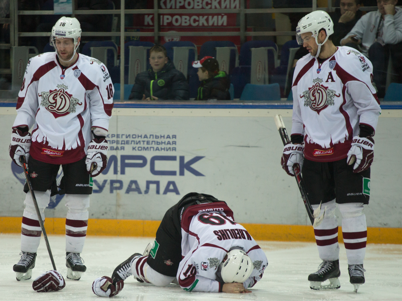 13.12.2014 Автомобилист - Динамо Рига, 0:3