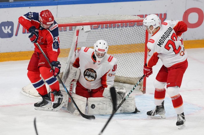 Волевая победа «Горняка-УГМК» над фарм-клубом ЦСКА!