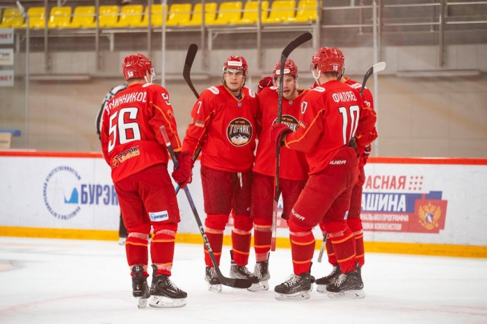 «Горняк-УГМК» начал домашнюю серию с разгромной победы над «Олимпией»