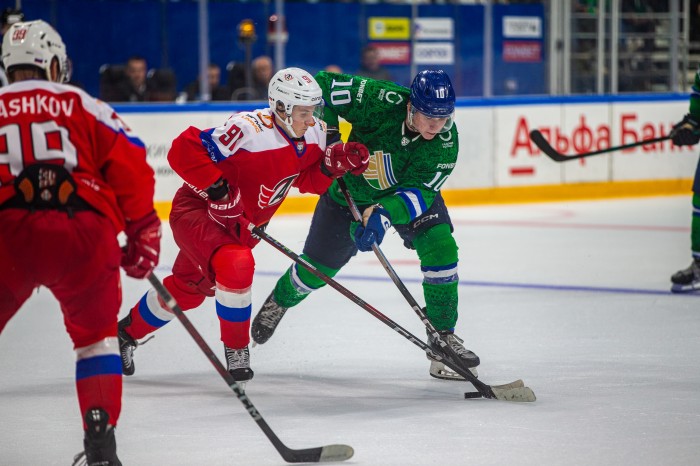«Автомобилист» одерживает победу в первом контрольном матче!