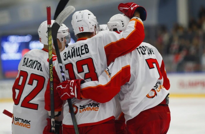 Хоккеисты «Горняка-УГМК» разгромили ХК «Тамбов»!